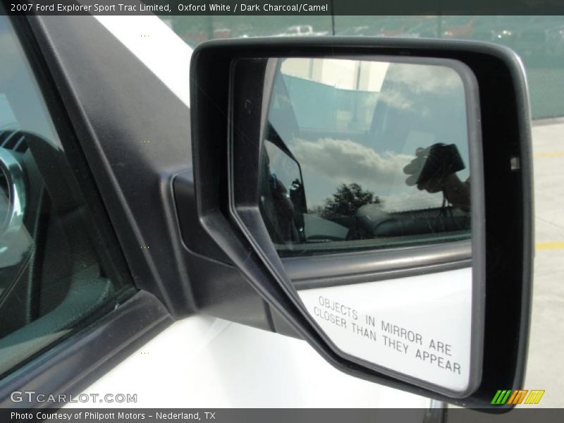 Oxford White / Dark Charcoal/Camel 2007 Ford Explorer Sport Trac Limited
