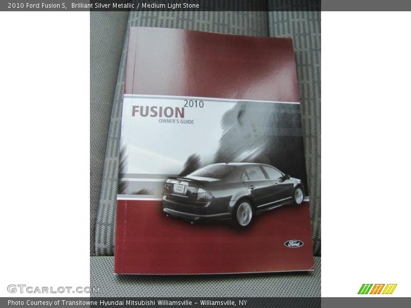 Brilliant Silver Metallic / Medium Light Stone 2010 Ford Fusion S