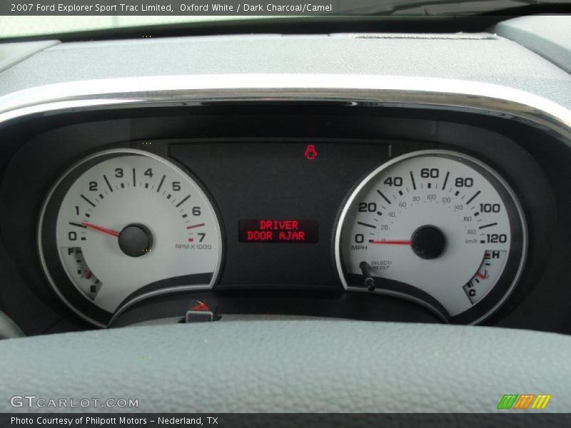  2007 Explorer Sport Trac Limited Limited Gauges