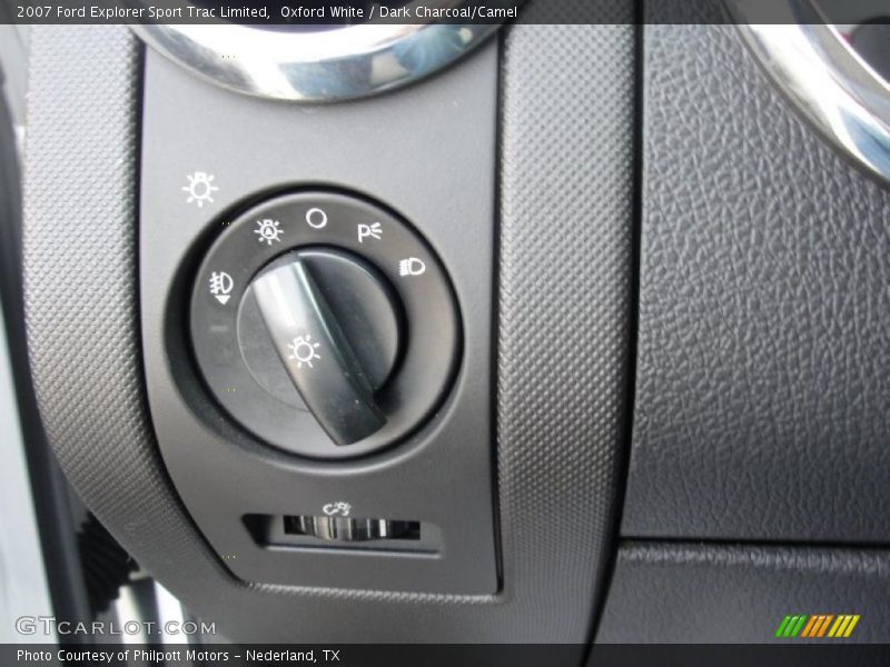 Controls of 2007 Explorer Sport Trac Limited