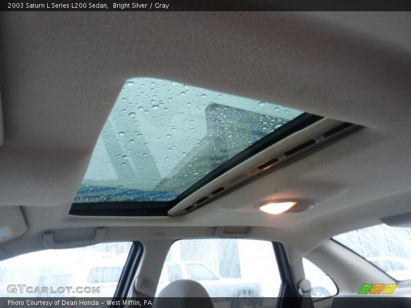Bright Silver / Gray 2003 Saturn L Series L200 Sedan