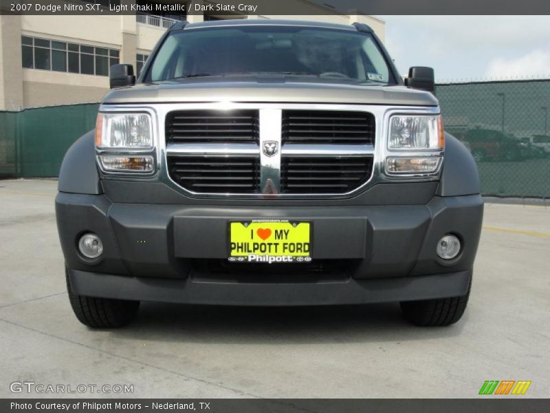 Light Khaki Metallic / Dark Slate Gray 2007 Dodge Nitro SXT