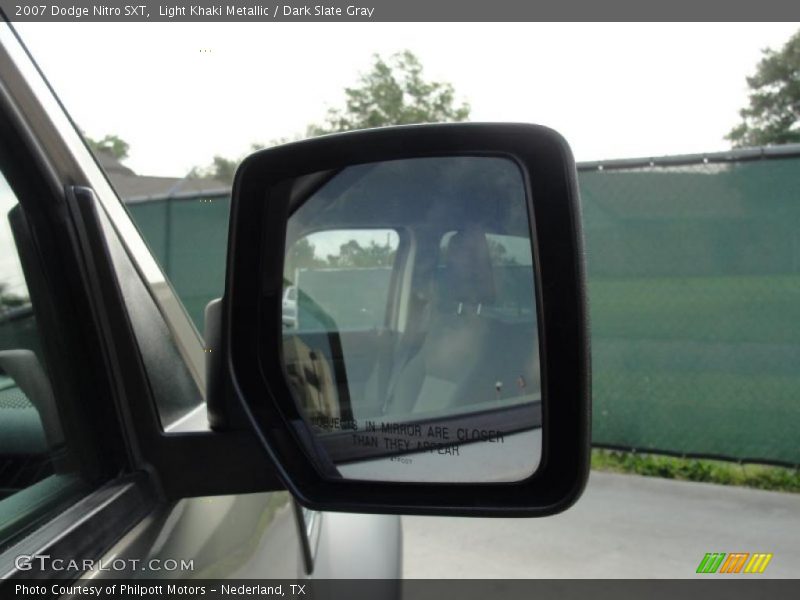Light Khaki Metallic / Dark Slate Gray 2007 Dodge Nitro SXT