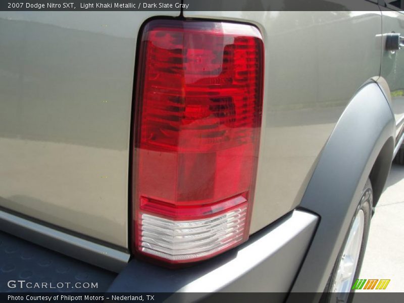 Light Khaki Metallic / Dark Slate Gray 2007 Dodge Nitro SXT