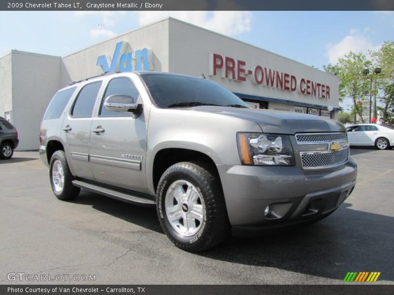 Graystone Metallic / Ebony 2009 Chevrolet Tahoe LT