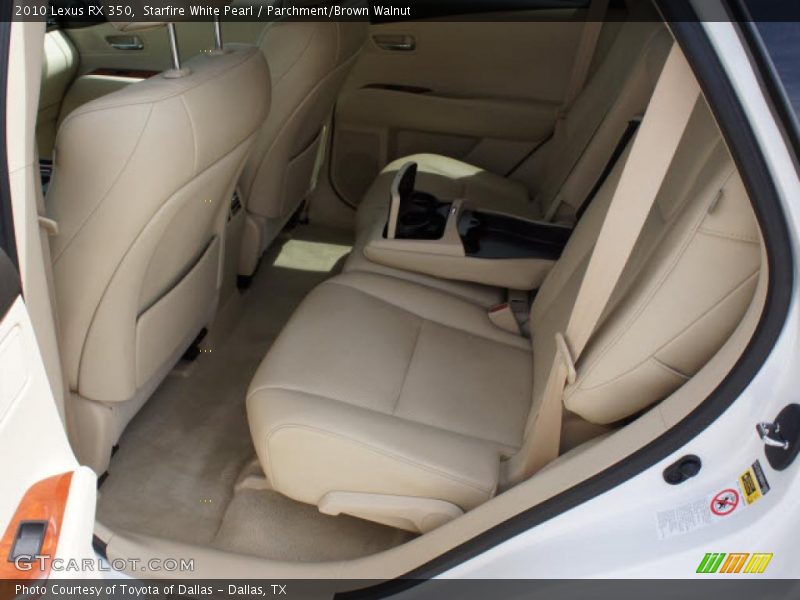 Starfire White Pearl / Parchment/Brown Walnut 2010 Lexus RX 350