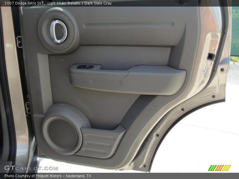 Light Khaki Metallic / Dark Slate Gray 2007 Dodge Nitro SXT