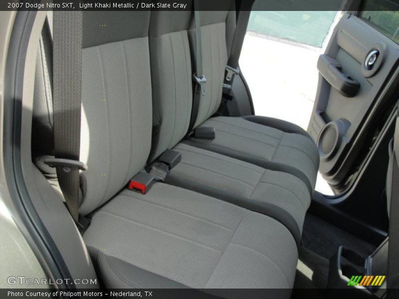 Light Khaki Metallic / Dark Slate Gray 2007 Dodge Nitro SXT