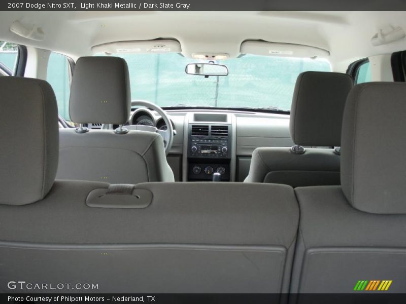 Light Khaki Metallic / Dark Slate Gray 2007 Dodge Nitro SXT