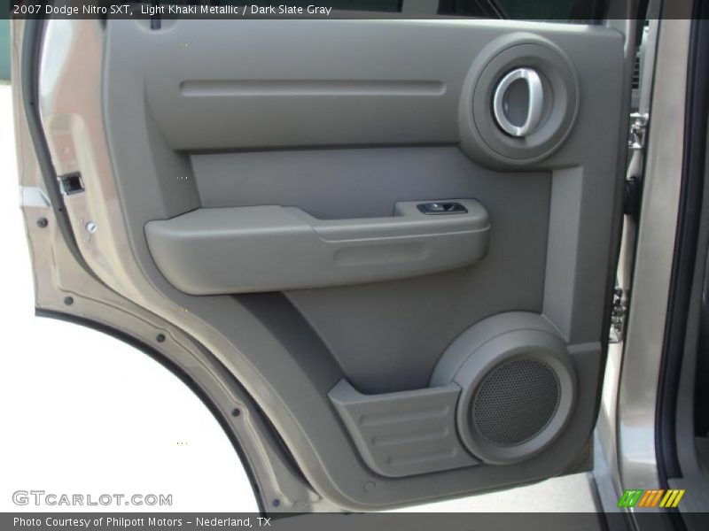 Light Khaki Metallic / Dark Slate Gray 2007 Dodge Nitro SXT