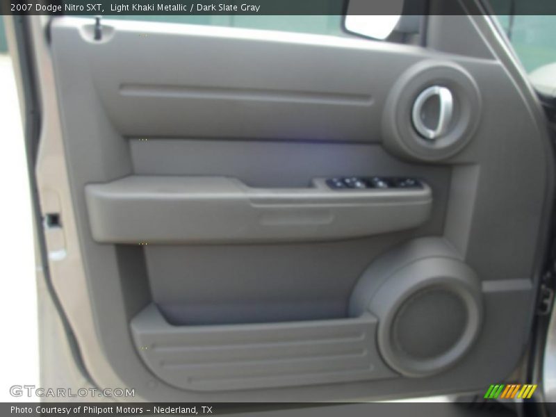 Light Khaki Metallic / Dark Slate Gray 2007 Dodge Nitro SXT