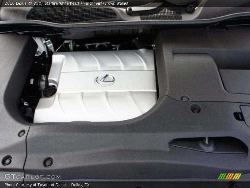 Starfire White Pearl / Parchment/Brown Walnut 2010 Lexus RX 350