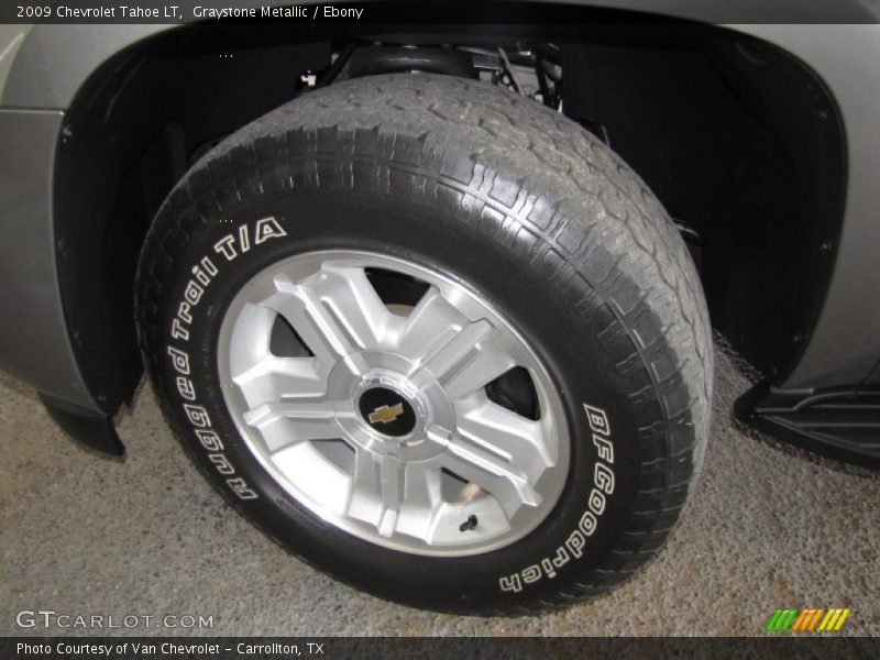 Graystone Metallic / Ebony 2009 Chevrolet Tahoe LT