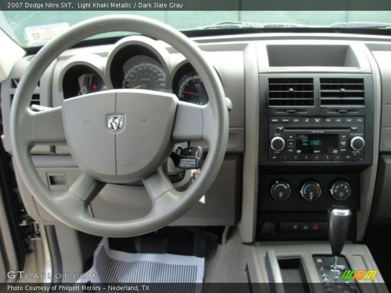 Light Khaki Metallic / Dark Slate Gray 2007 Dodge Nitro SXT