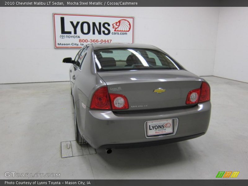 Mocha Steel Metallic / Cocoa/Cashmere 2010 Chevrolet Malibu LT Sedan