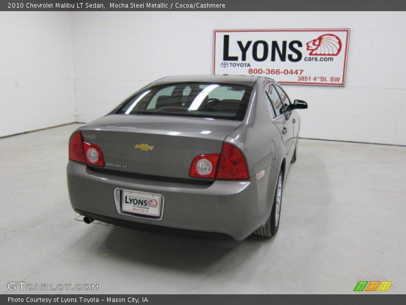 Mocha Steel Metallic / Cocoa/Cashmere 2010 Chevrolet Malibu LT Sedan