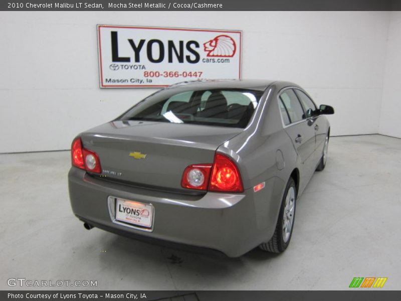 Mocha Steel Metallic / Cocoa/Cashmere 2010 Chevrolet Malibu LT Sedan