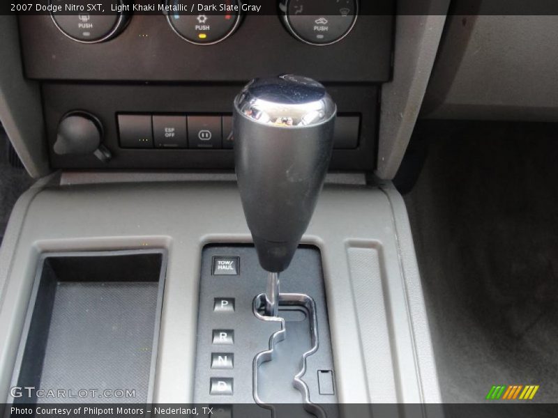 Light Khaki Metallic / Dark Slate Gray 2007 Dodge Nitro SXT