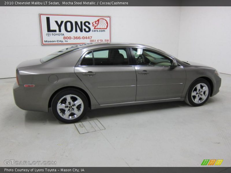 Mocha Steel Metallic / Cocoa/Cashmere 2010 Chevrolet Malibu LT Sedan