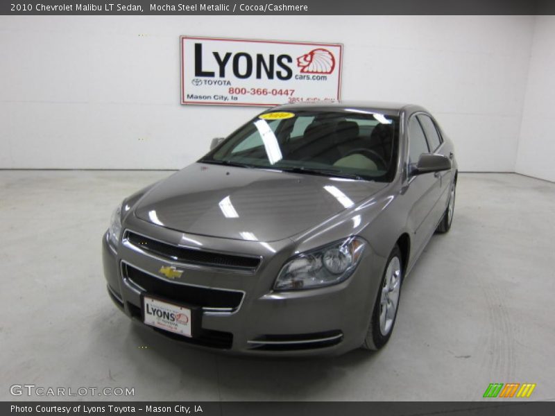 Mocha Steel Metallic / Cocoa/Cashmere 2010 Chevrolet Malibu LT Sedan