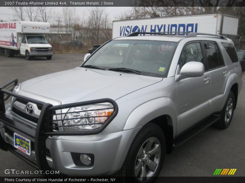 Titanium Metallic / Stone 2007 Toyota 4Runner Limited 4x4
