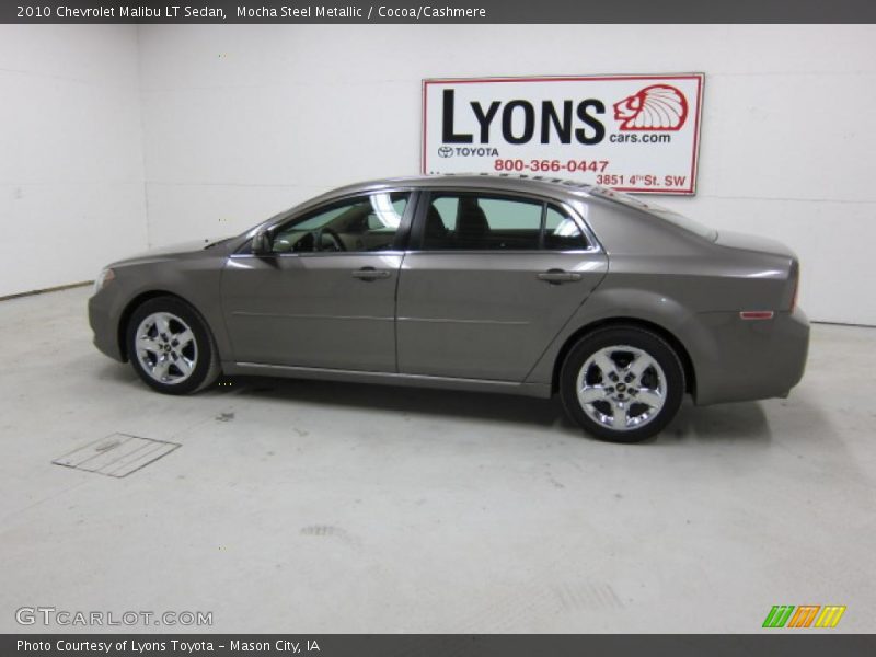Mocha Steel Metallic / Cocoa/Cashmere 2010 Chevrolet Malibu LT Sedan