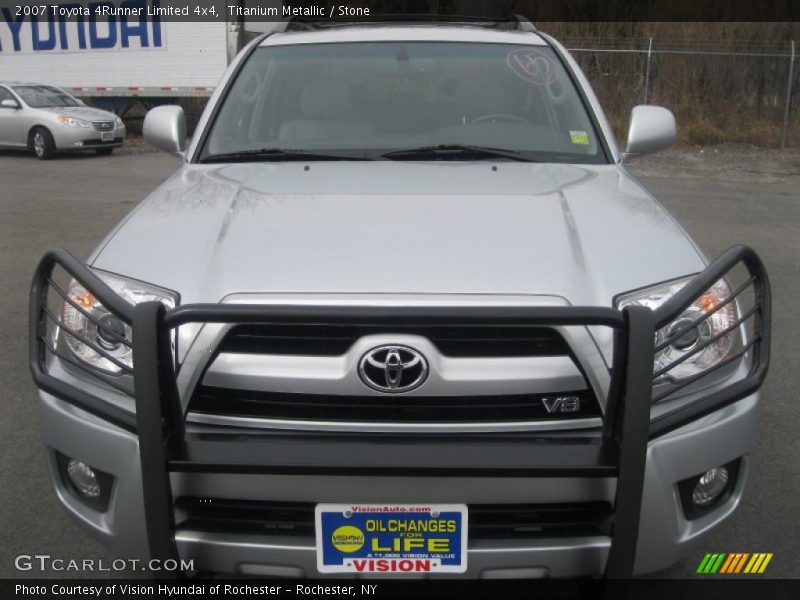 Titanium Metallic / Stone 2007 Toyota 4Runner Limited 4x4
