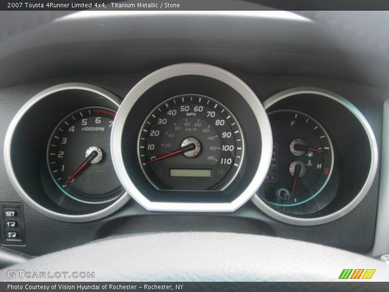 Titanium Metallic / Stone 2007 Toyota 4Runner Limited 4x4