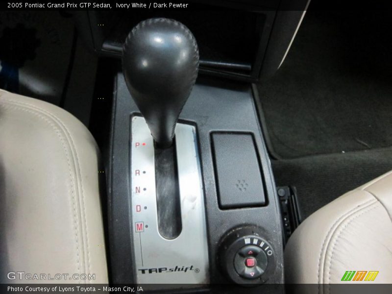 Ivory White / Dark Pewter 2005 Pontiac Grand Prix GTP Sedan