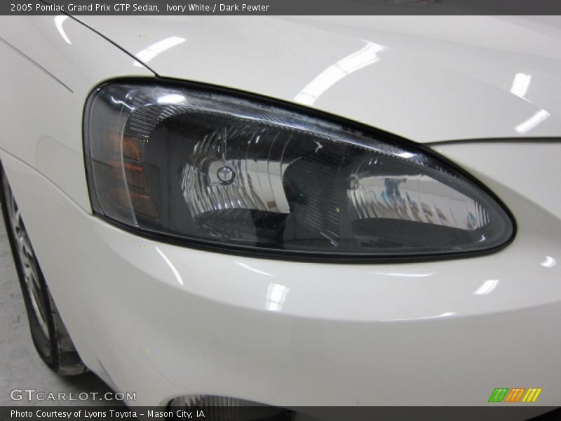 Ivory White / Dark Pewter 2005 Pontiac Grand Prix GTP Sedan