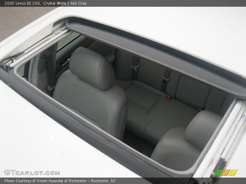Crystal White / Ash Gray 2005 Lexus ES 330