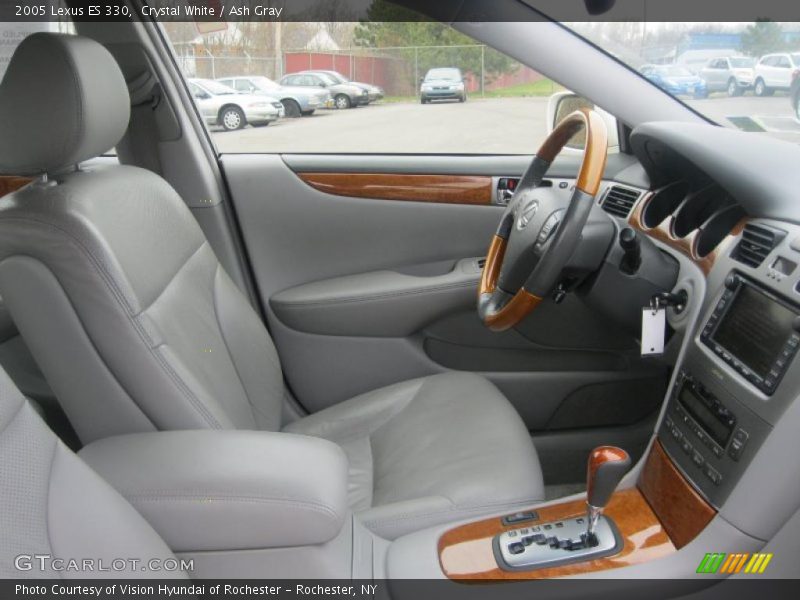 Crystal White / Ash Gray 2005 Lexus ES 330