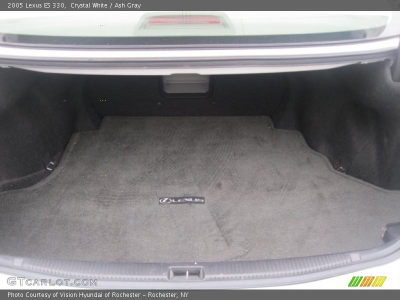 Crystal White / Ash Gray 2005 Lexus ES 330