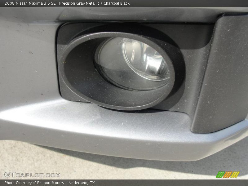 Precision Gray Metallic / Charcoal Black 2008 Nissan Maxima 3.5 SE