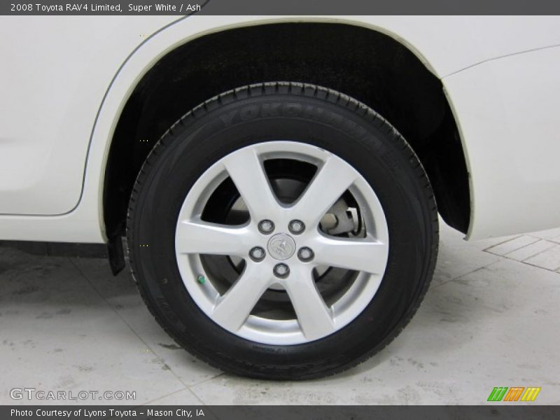 Super White / Ash 2008 Toyota RAV4 Limited