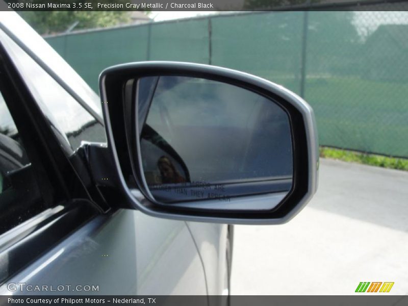Precision Gray Metallic / Charcoal Black 2008 Nissan Maxima 3.5 SE