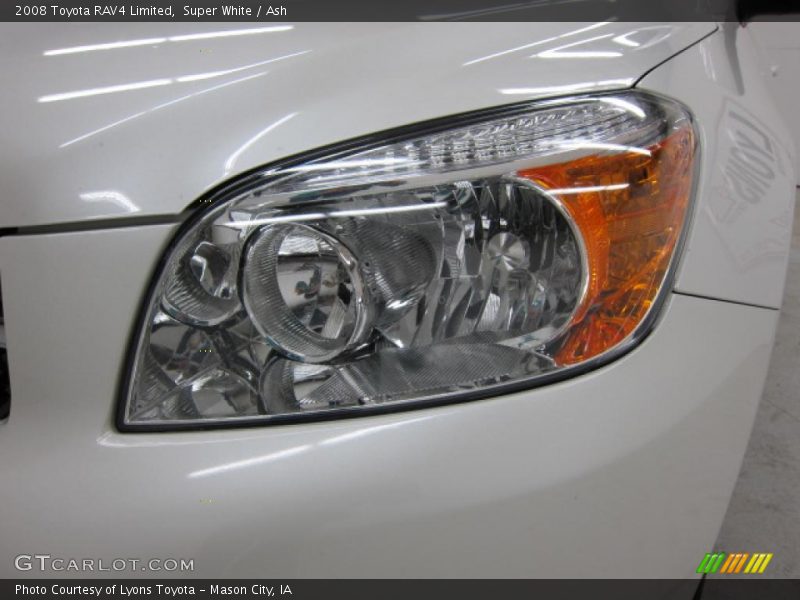 Super White / Ash 2008 Toyota RAV4 Limited