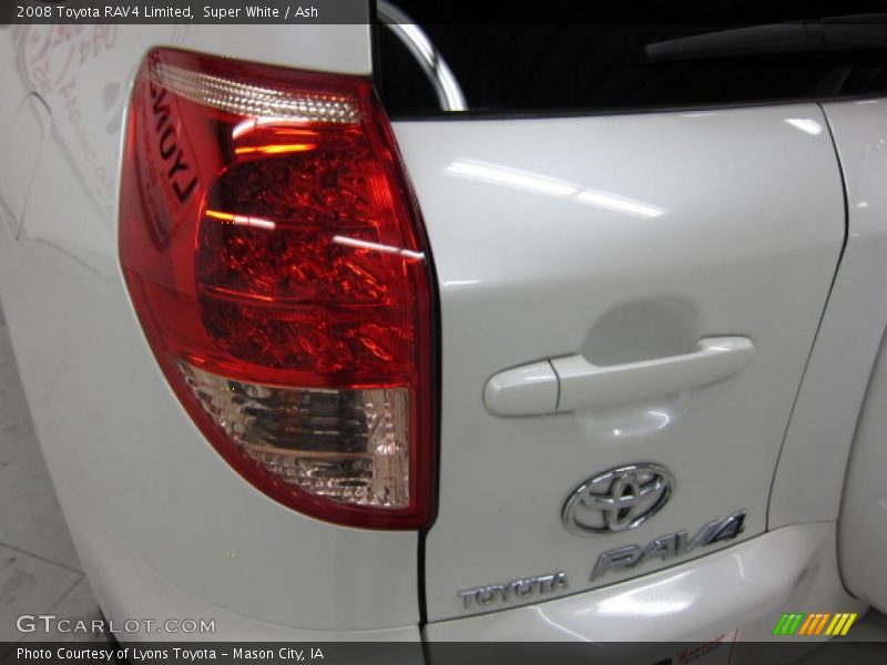 Super White / Ash 2008 Toyota RAV4 Limited