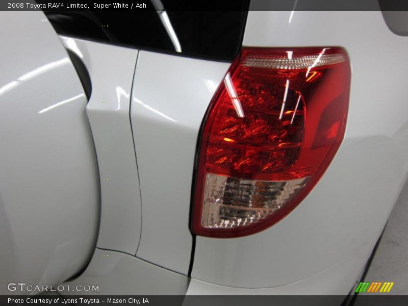 Super White / Ash 2008 Toyota RAV4 Limited