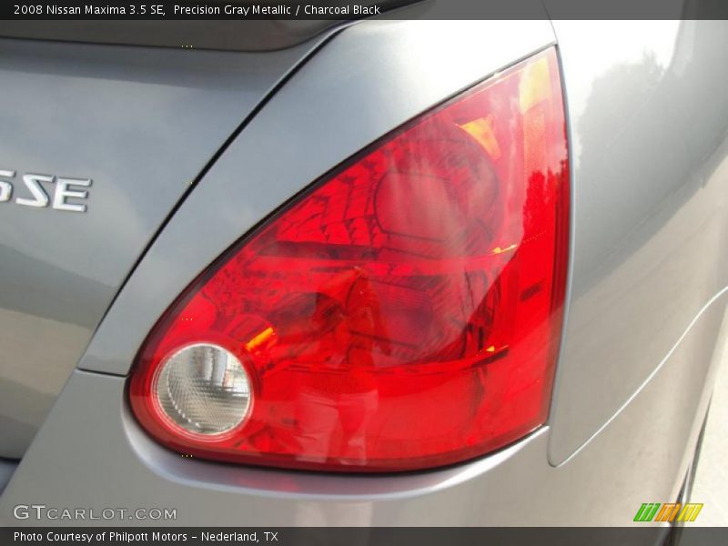 Precision Gray Metallic / Charcoal Black 2008 Nissan Maxima 3.5 SE