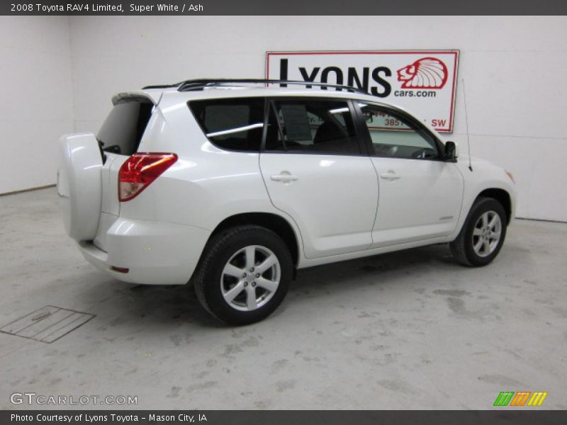 Super White / Ash 2008 Toyota RAV4 Limited