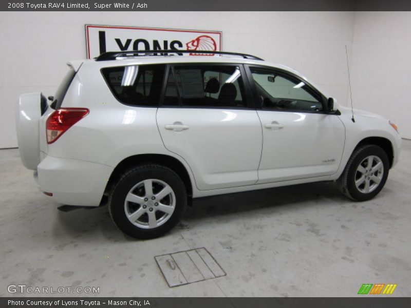 Super White / Ash 2008 Toyota RAV4 Limited