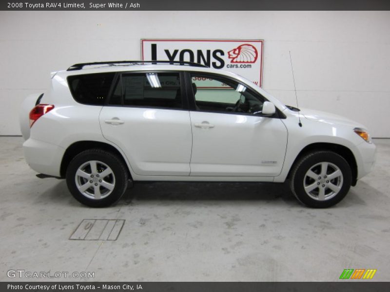 Super White / Ash 2008 Toyota RAV4 Limited