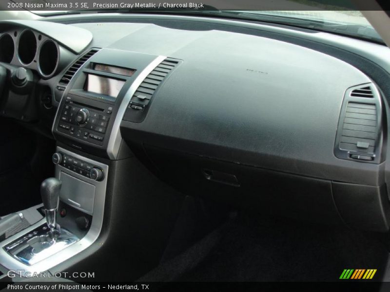 Precision Gray Metallic / Charcoal Black 2008 Nissan Maxima 3.5 SE