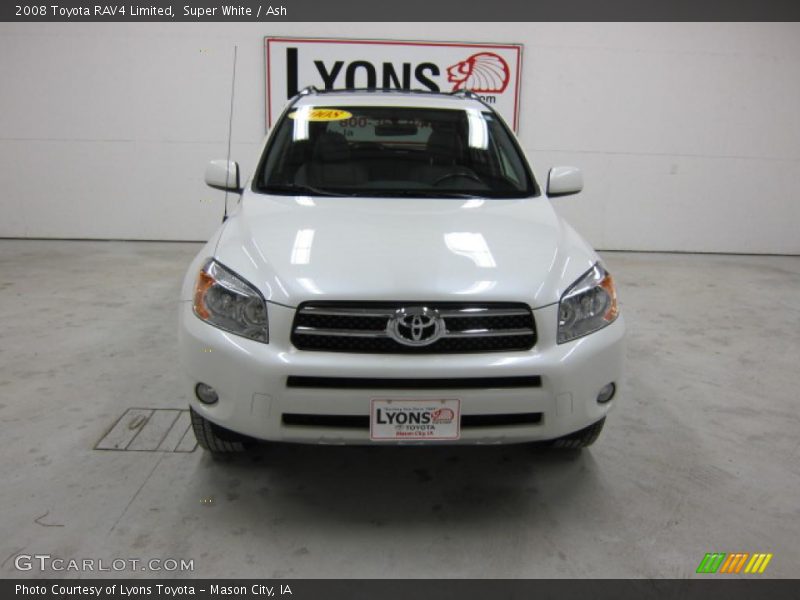 Super White / Ash 2008 Toyota RAV4 Limited