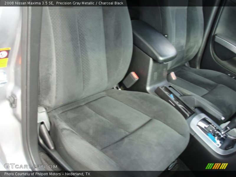 Precision Gray Metallic / Charcoal Black 2008 Nissan Maxima 3.5 SE