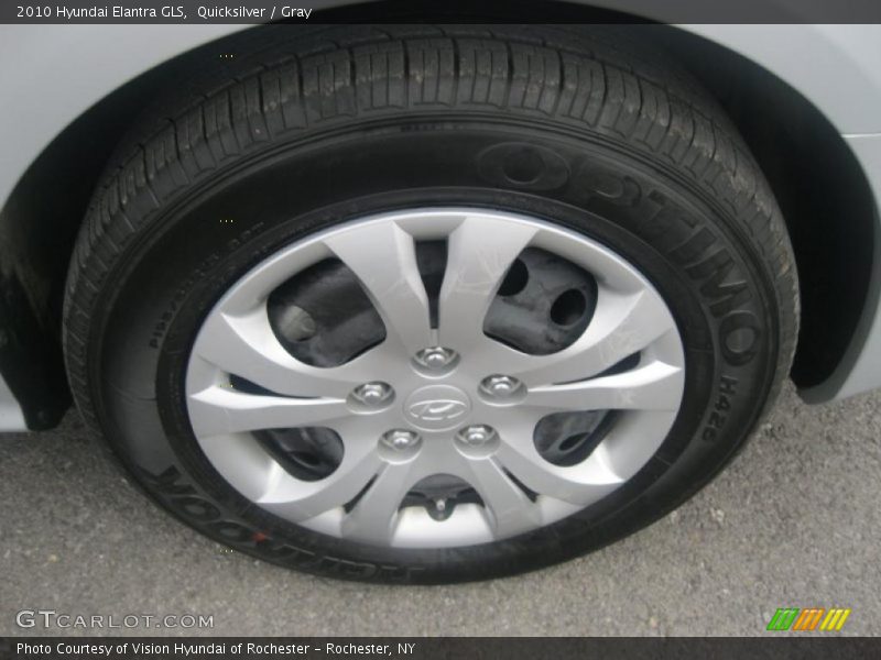 Quicksilver / Gray 2010 Hyundai Elantra GLS