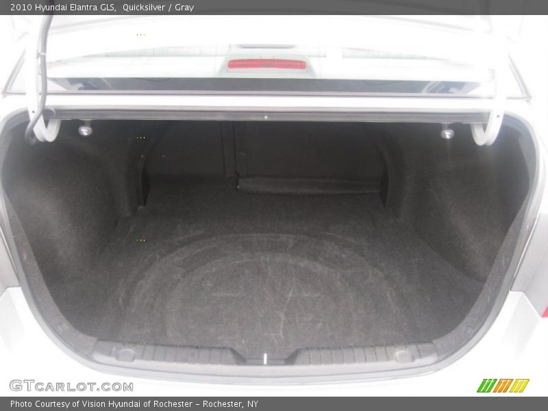 Quicksilver / Gray 2010 Hyundai Elantra GLS
