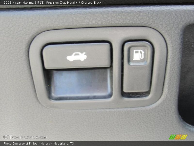 Precision Gray Metallic / Charcoal Black 2008 Nissan Maxima 3.5 SE