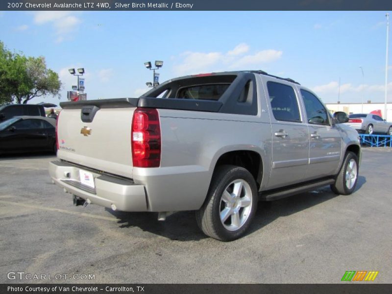  2007 Avalanche LTZ 4WD Silver Birch Metallic